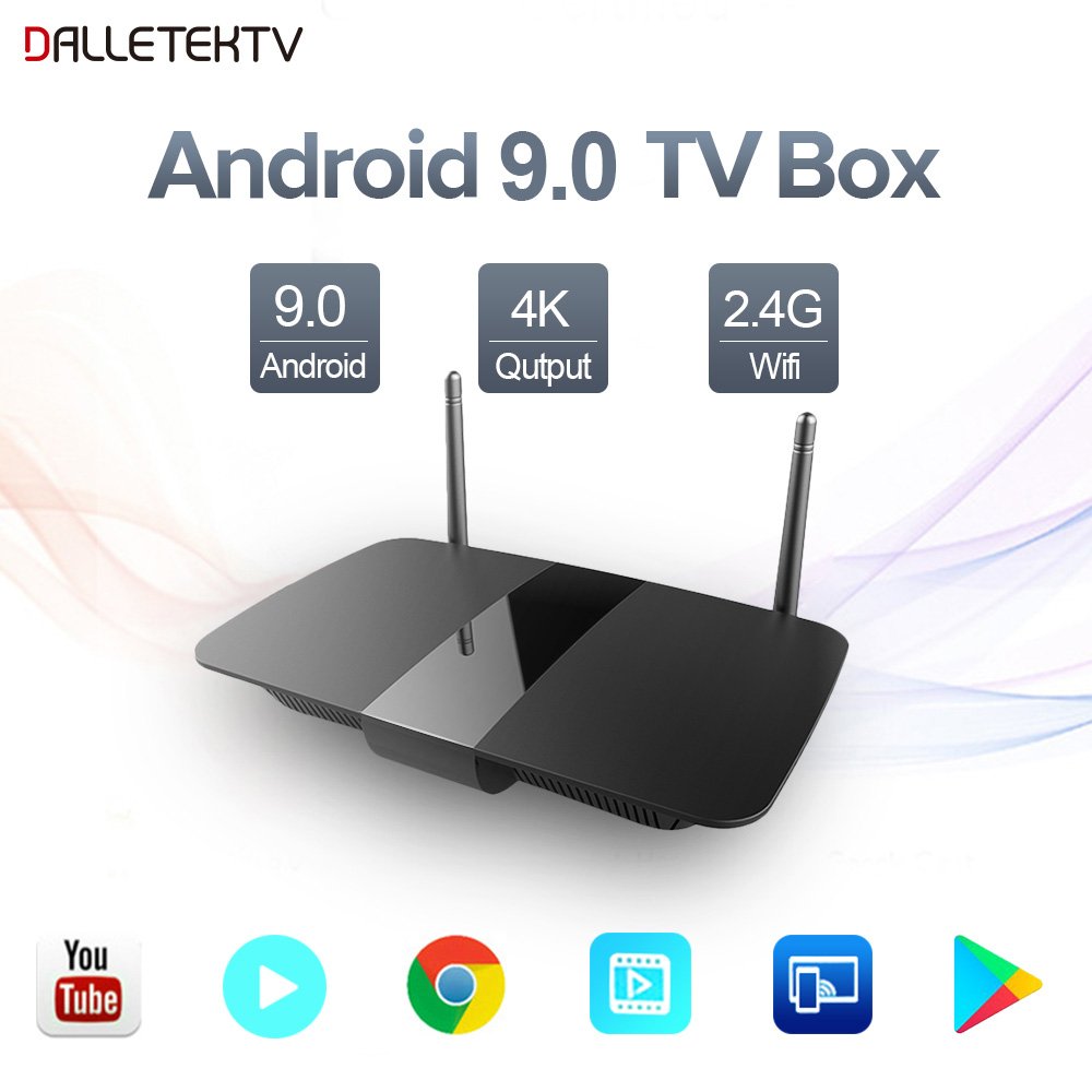 New Leadcool Q1504 Android 9.0 TV Box S905W Quad Core Ram 2GB Set Top Box 4K HDR USB2.0