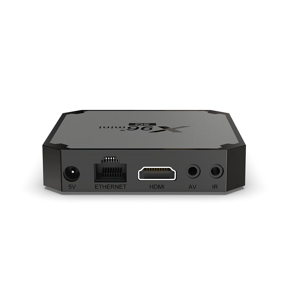 WESOPRO X96 Mini 5G Android 9.0 TV Box IPTV Box With Amlogic S905W4 2.4Ghz 5GHz Dual Wifi 4K Media Player Set Top Box