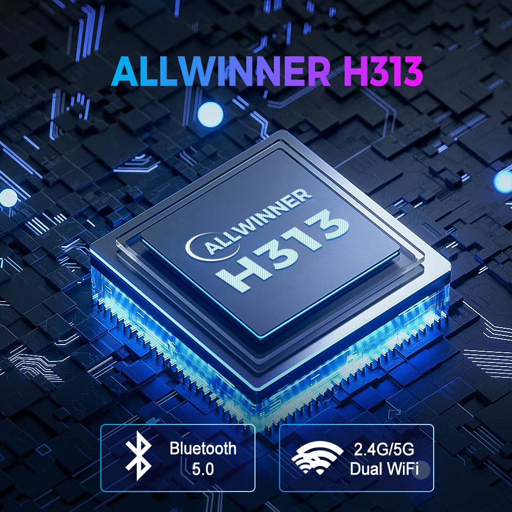 2024 Z1 mini H313 2GB 8GB Android Tv Box Manufacturers Xnxx IPTV M3U Subscription Streaming Set-top Box ATV 4K Android TV Box