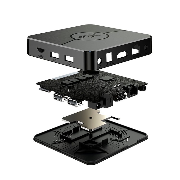 X98 plus S905w2 Android 11 4K TV Box Quad Core 2.4g/5g Wifi Smart Set Top Box