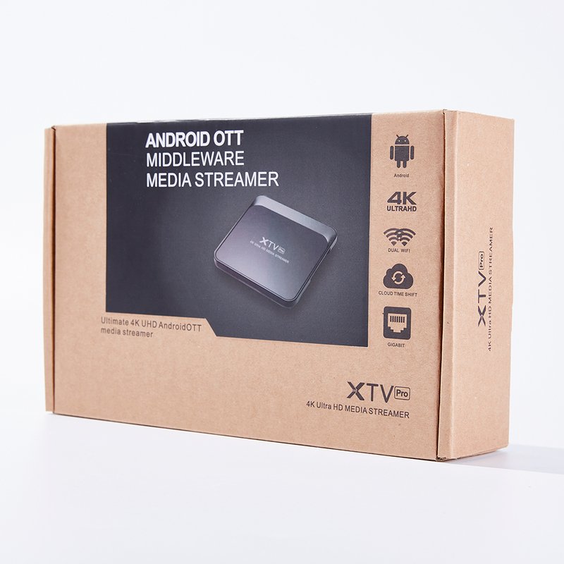 New arrived XTV DUO Android 9.0 Set top Box XTV Pro IP TV BOX S905x3 2GB RAN 16GB ROM Media Player