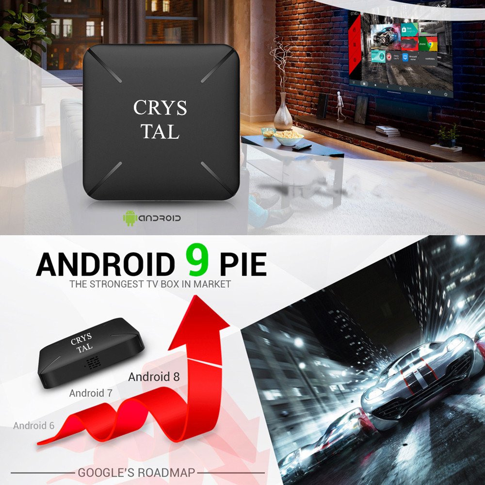 New Android 9.0 Leadcool 4K Set Top Box Amlogic Crystal RK3318 Quad Core Smart TV Box UHD Resolution