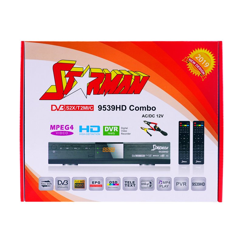 STARMAN 9539HD satellite receiver decoder 2023 free tv decoder