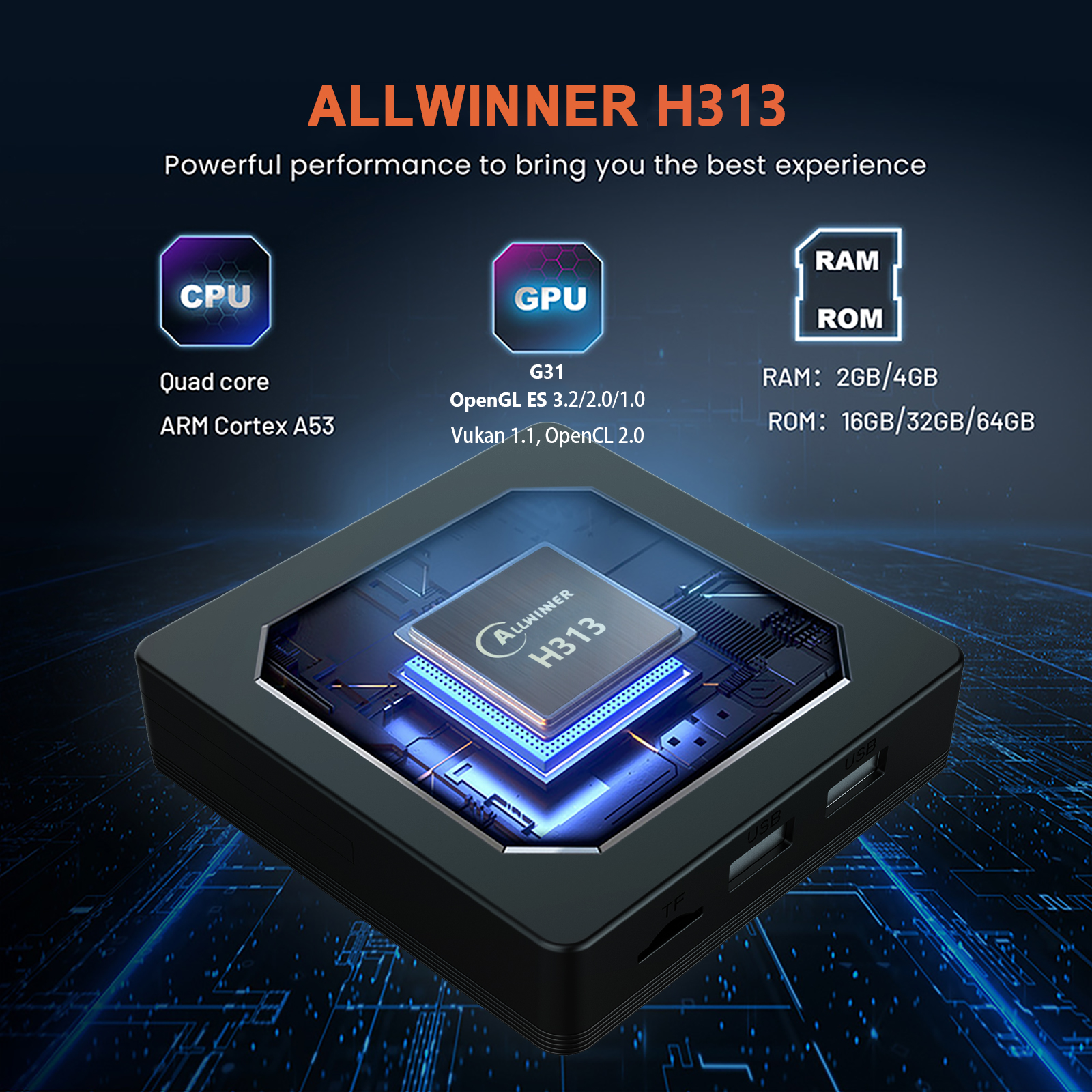 New Hottest TV Box HCS96 64GB Smart IPTV Box Android 12 Smart 8K 1080P Bluetooth voice remote control 64gb set-top box