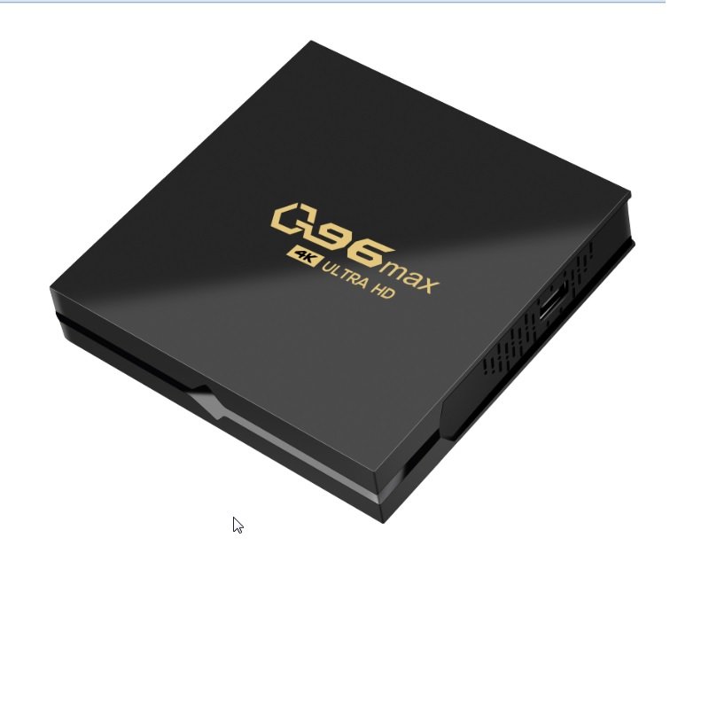 TD-Q96 Max Android 10.0 Smart Set Top Box Voice Assistant 4K 2.4G Wifi 1+8G iptv Box Top Box Network TV Player