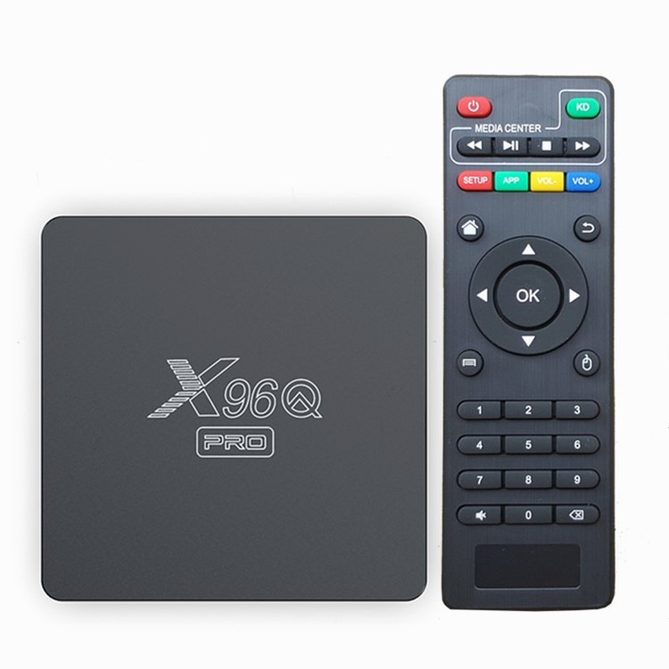 Quanzhi H313 X96Q PRO 1G+8G Android TV Box 4K Octa Core Set-Top Box with Android 10 & 11 for Foreign Trade