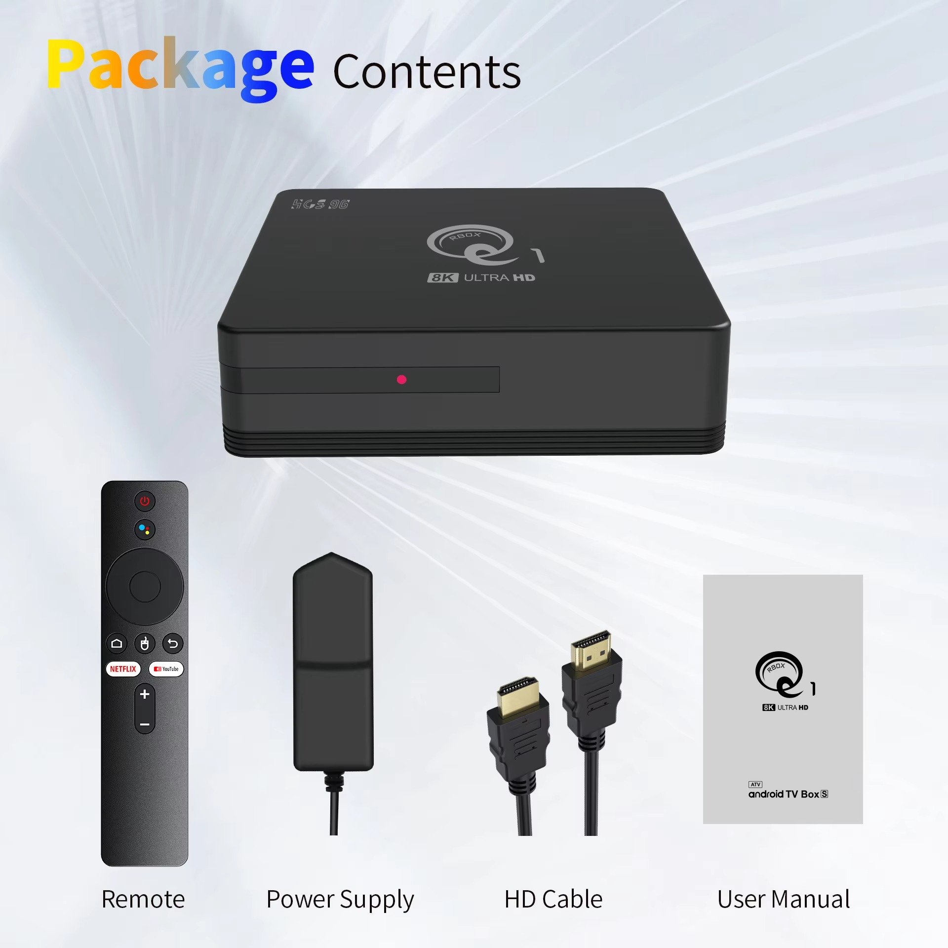 Android Smart Set Top Box Allwinner H313 8K 2GB RAM 16GB ROM TV Box Android 14 Smart Set-top Box