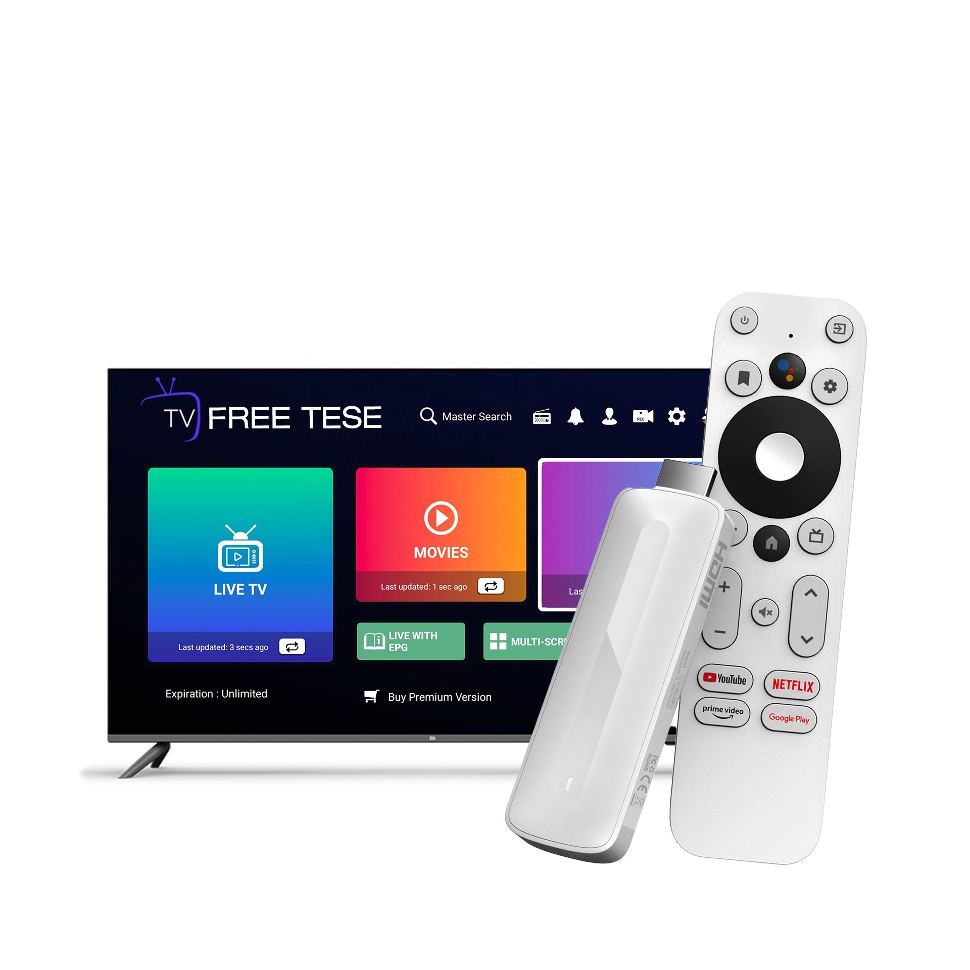 2024 Set-top box android11 4K with IPTV box interface Mobile TV box 2G 8G 32G