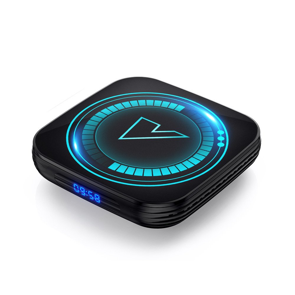 Hot sell dual wifi Bluetooth 4.0 Vontar allwinner H618 set-top box 2*USB 2.0 hd output android 12.0 media player tv box factory