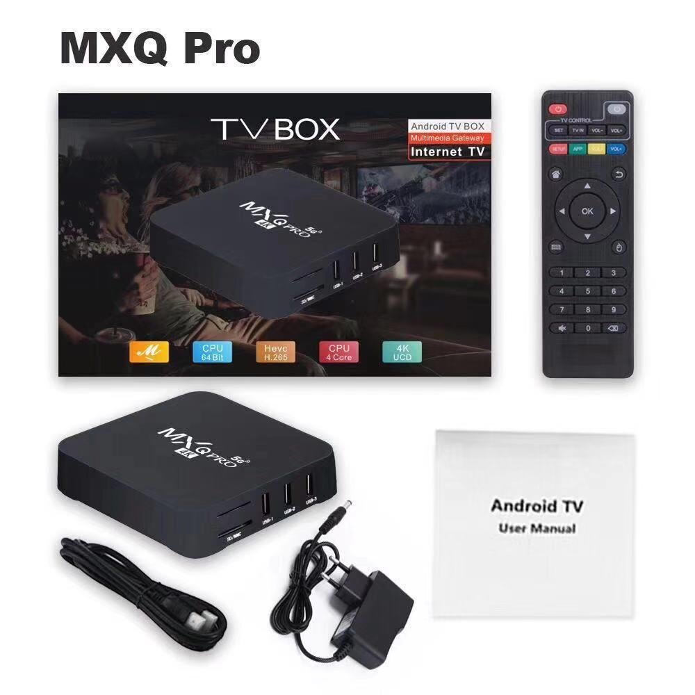 hot sale 4K MXQ Pro 5G TV Box 1/2/4GB RAM 8/16/32GB ROM MXQ Pro 5G TV Box MXQ Pro 4K Android TV Box