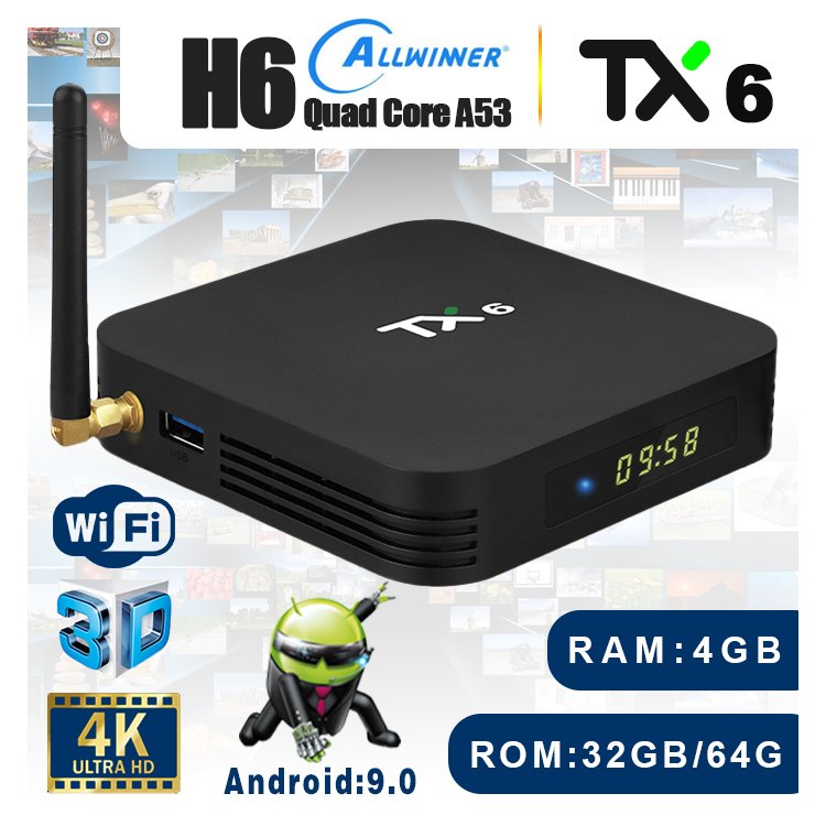 Best Android tv box 4+32G free test TV Box stable working