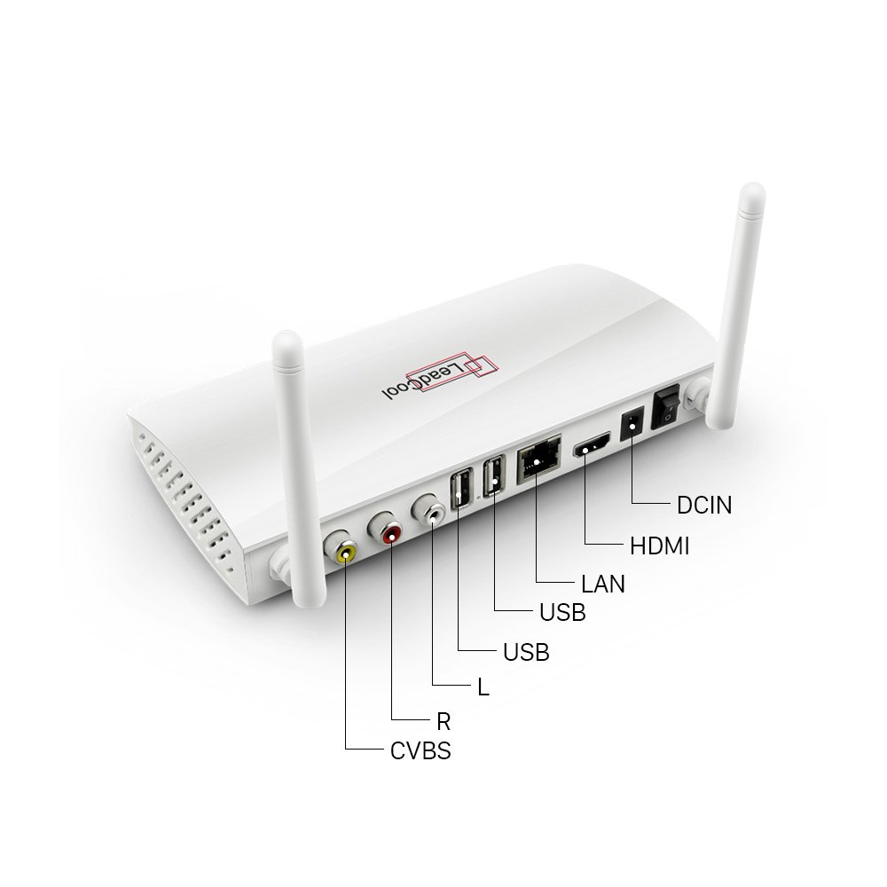 Newest QHDTV Box Leadcool H313 2GB 16GB 2.4G Android 10.0 4k Smart Tv Arabic Iptv Set-top Box