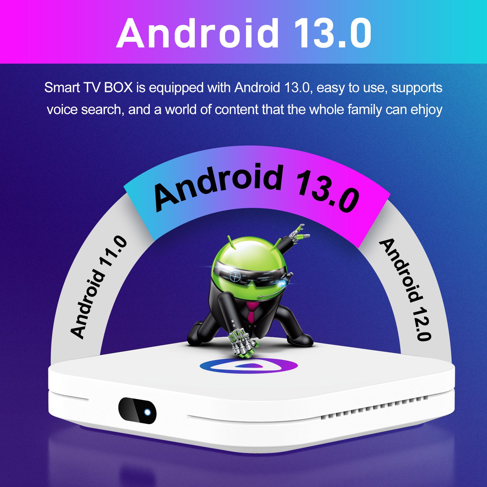 Newest Android 13.0 Smart 8K 4K Decoding H96 max M1 RK3528 tv box Dual WiFi set top box