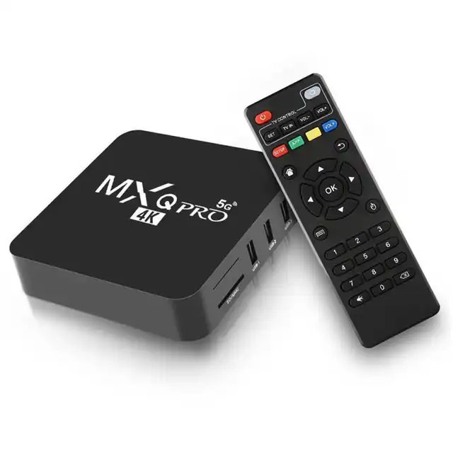 MX PRO Q Android 7.1 TV Box Amlogic S905W Quad Core Ram 1GB 8GB 4K 2.4G WiFi OTT TV BOX