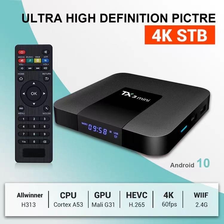 OEM Tx3 mini S905W 2G+16G 2.4GH Android7.1 WIF dual band tv box android set-top box cheap price