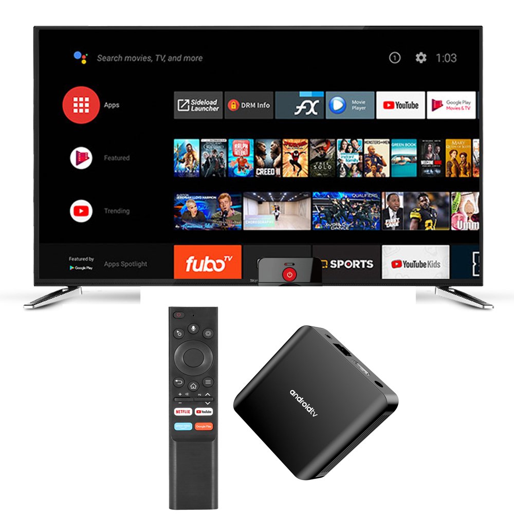Own Brand TV98 ATV PLUS Allwinner H313 Smart TV Box 4K dual wifi Android 14 Set top box