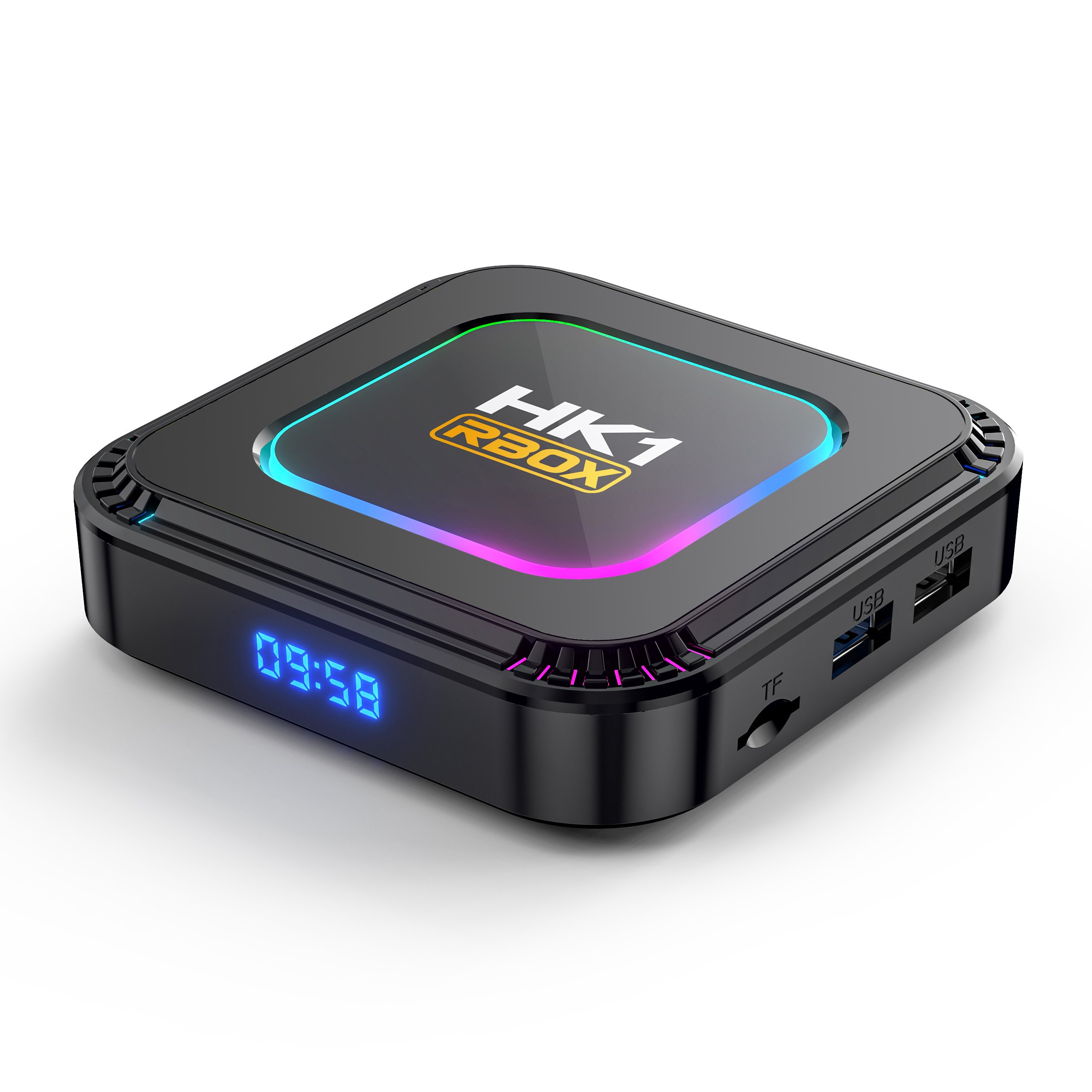 2023 New HK1 K8 4gb 64gb Android Tv Box 13.0 Smart TVBox RK3528 2.4G/5Ghz Wifi 6 100M 4K HD 4GB 32GB HK1 RBOX K8 Set-Top Box