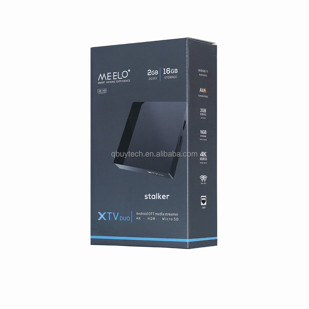2024 New Utocon Android 11.0 Set top Box Future XTV Duo Pro IPTV TV BOX S905W2 2GB 16GB Media Player 4K