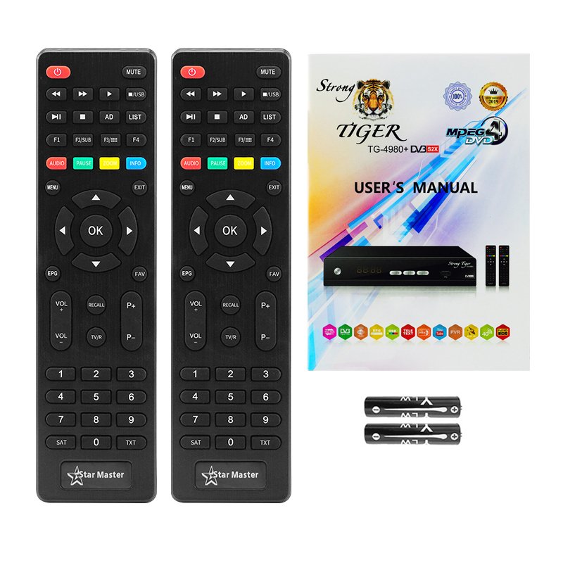 STRONG TIGER TG-4980 New amiko alien 8900 set top box decoder support 4k and h.265 decoder dvb t2 s2 dish receiver