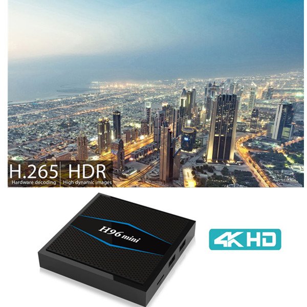 X96 Mini 12 Months Amlogic 2.4G 4K Smart Set Top Box X96 Mini 1g ram 8g rom Smart TV Box