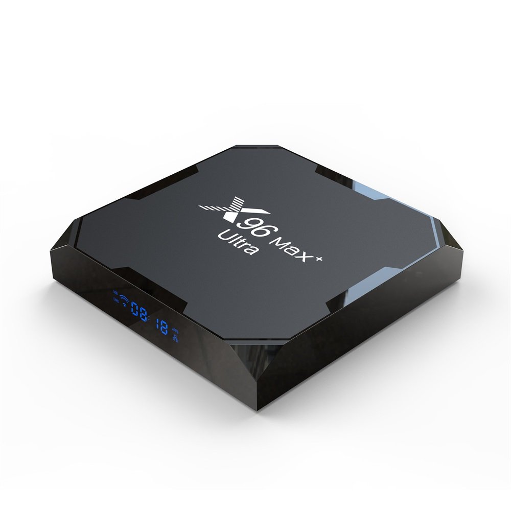 Factory Hot Sell S905X4 Android 11 X96 Max+Ultra Set Top Box 4Gb RAM 32Gb 64Gb ROM 8K smart tv box