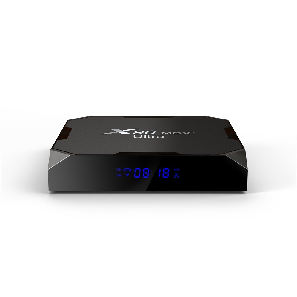 Factory Hot Sell S905X4 Android 11 X96 Max+Ultra Set Top Box 4Gb RAM 32Gb 64Gb ROM 8K smart tv box