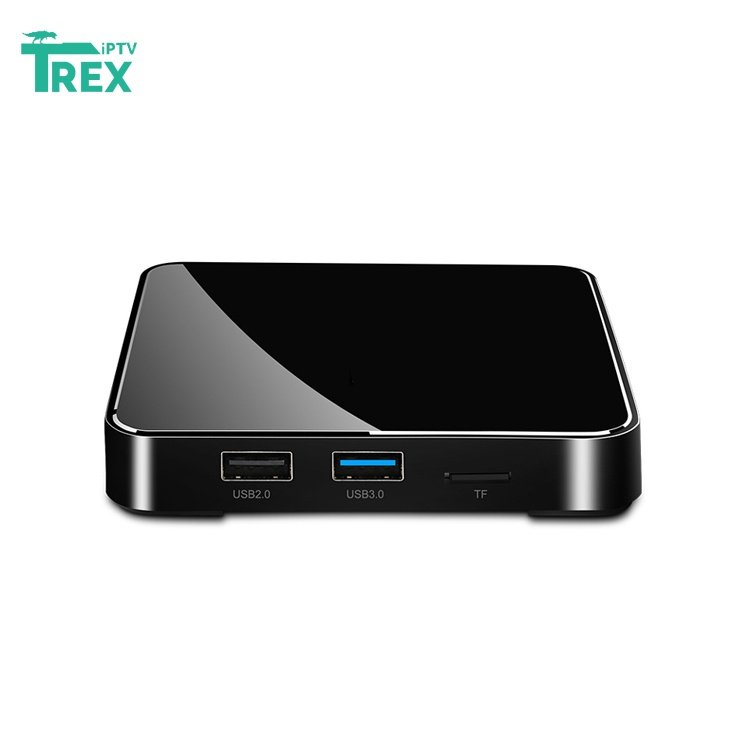 4K HD Trex Android 11.0 TV Box Amlogic S905X2 2.4G&5G dual WiFi Smart Set Top Box Streaming Media Player No Box