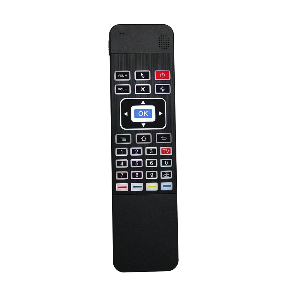 2.4G Wireless T3-C Air Mouse Mini Keyboard Control for Android TV Box Black Color Receiver