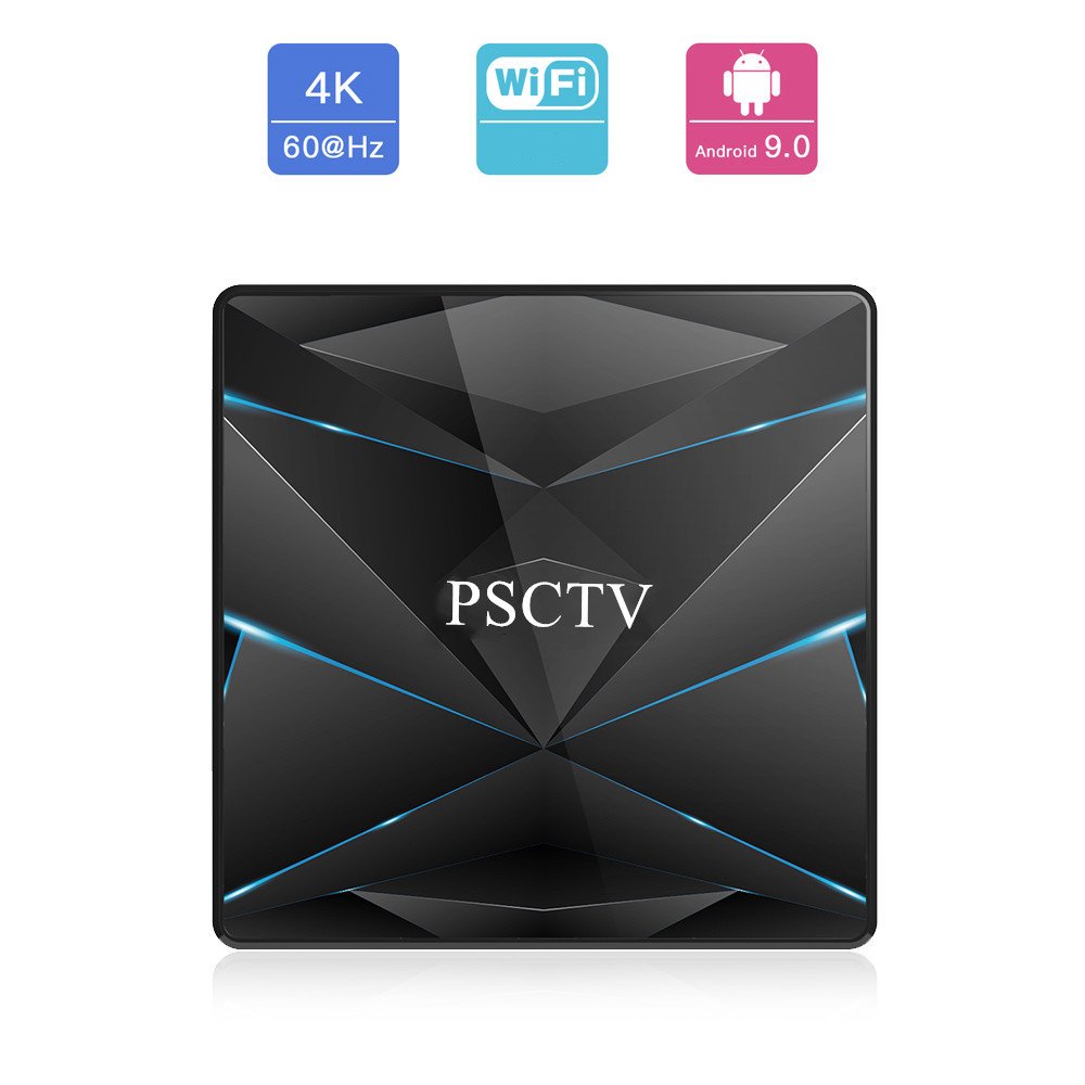 New Leadcool PSCTV Android 9.0 Set Top Box RK3528 CPU Smart TV Box 5.8G WiFi 4K UHD Screen