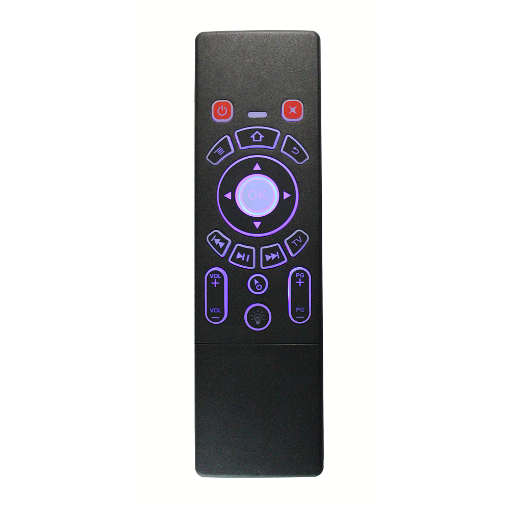 Air Mouse Remote with Keyboard, 2.4G Mini Wireless Keyboard with Touchpad for Smart TV, Android TV Box, PC, Projector, Computer,