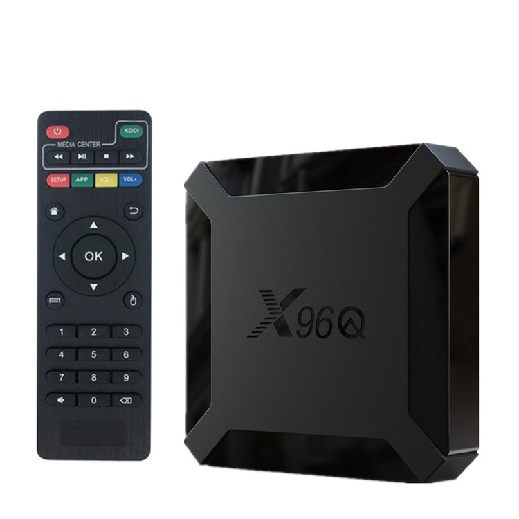 X96Q Tv Box Android 10.0 with factory price Quad Core 2.4G 4k Hd 1GB 8GB / 2GB 16GB smart tv android box Set Top Box
