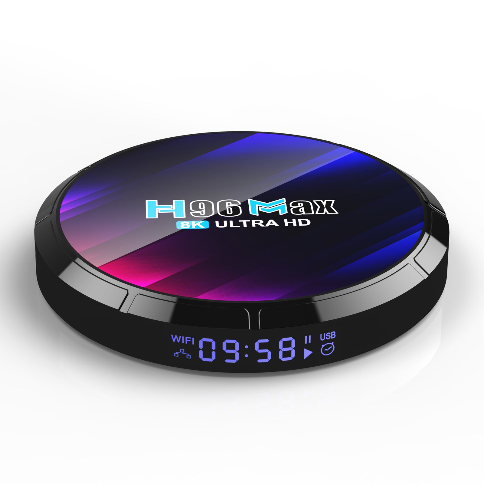 Smart TV box android 13.0 H96MAX RK3528 2.4/5G dual Wifi popular selling wifi Bt Media Player 8k Customize Logo