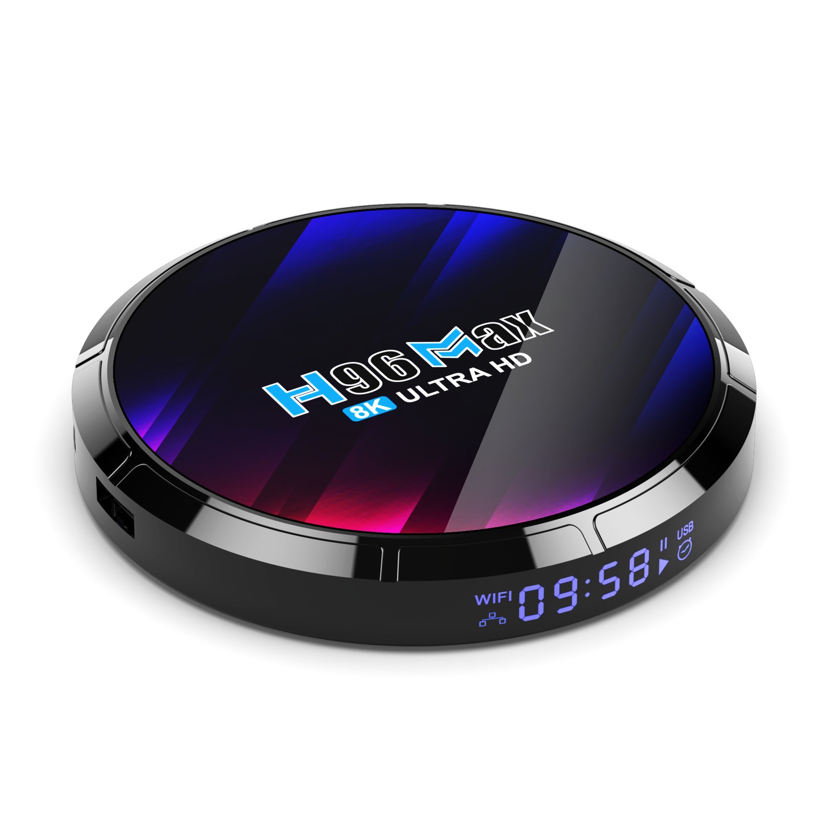 Smart TV box android 13.0 H96MAX RK3528 2.4/5G dual Wifi popular selling wifi Bt Media Player 8k Customize Logo