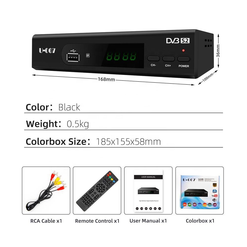 Sunplus 1506TV chipset free to air satellite tv receiver dvb-s2 set top box h.264 avc decoder full hd 1080p resolution