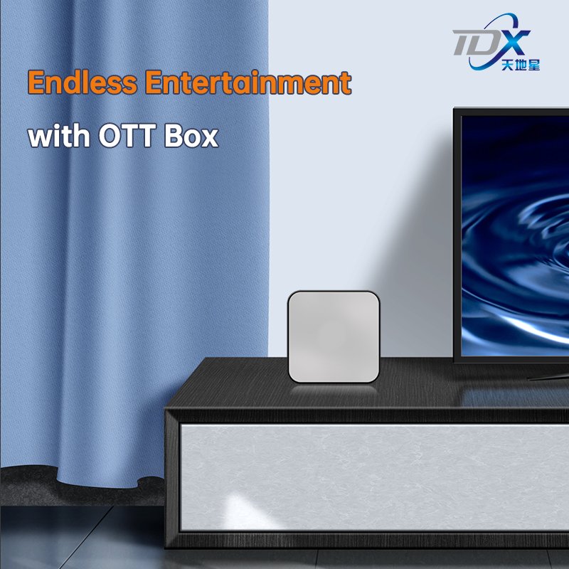 TDX Android 9.0/10.0/12.0 Smart Tv Box 6k OEM&ODM Quad Core H.265 ALLWINNER H618 Set-top Box