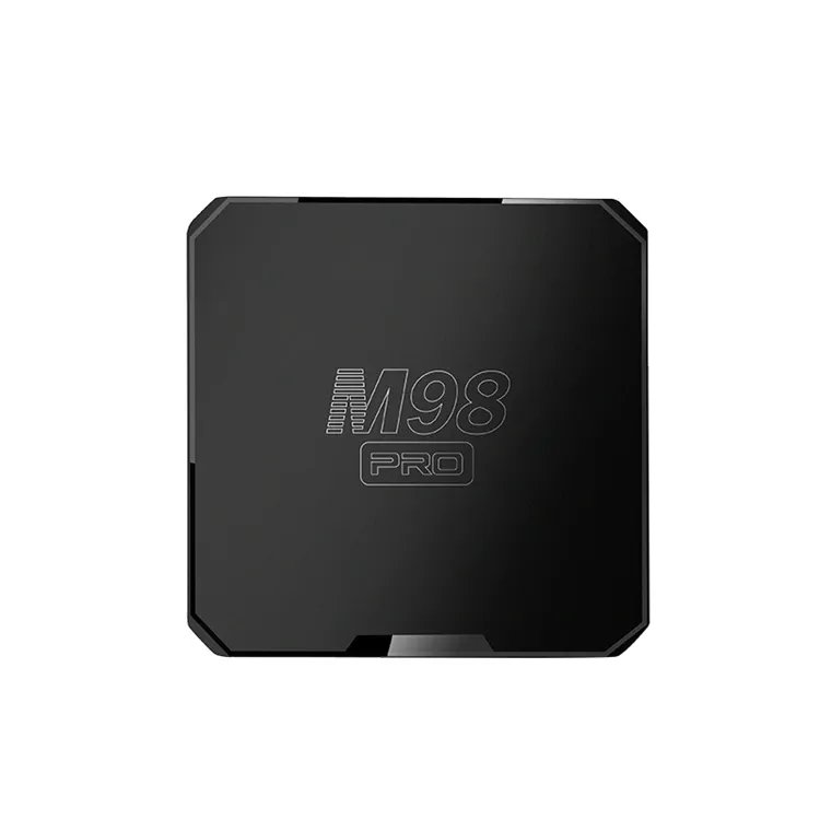 QUNSHITECH M98 PRO Android TV 10 OS 4K 2.4/5.8G WiFi BT Voice Remote Contontrol Android 10 Set Top Tvbox Smart Android TV Box