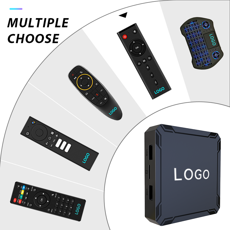JUNUO U12 Mini 4K Android 10 TV Box Amlogic S905W2 Quad Core Digital TV Box 2 Android STB with 5G/2.4G Android TV Box