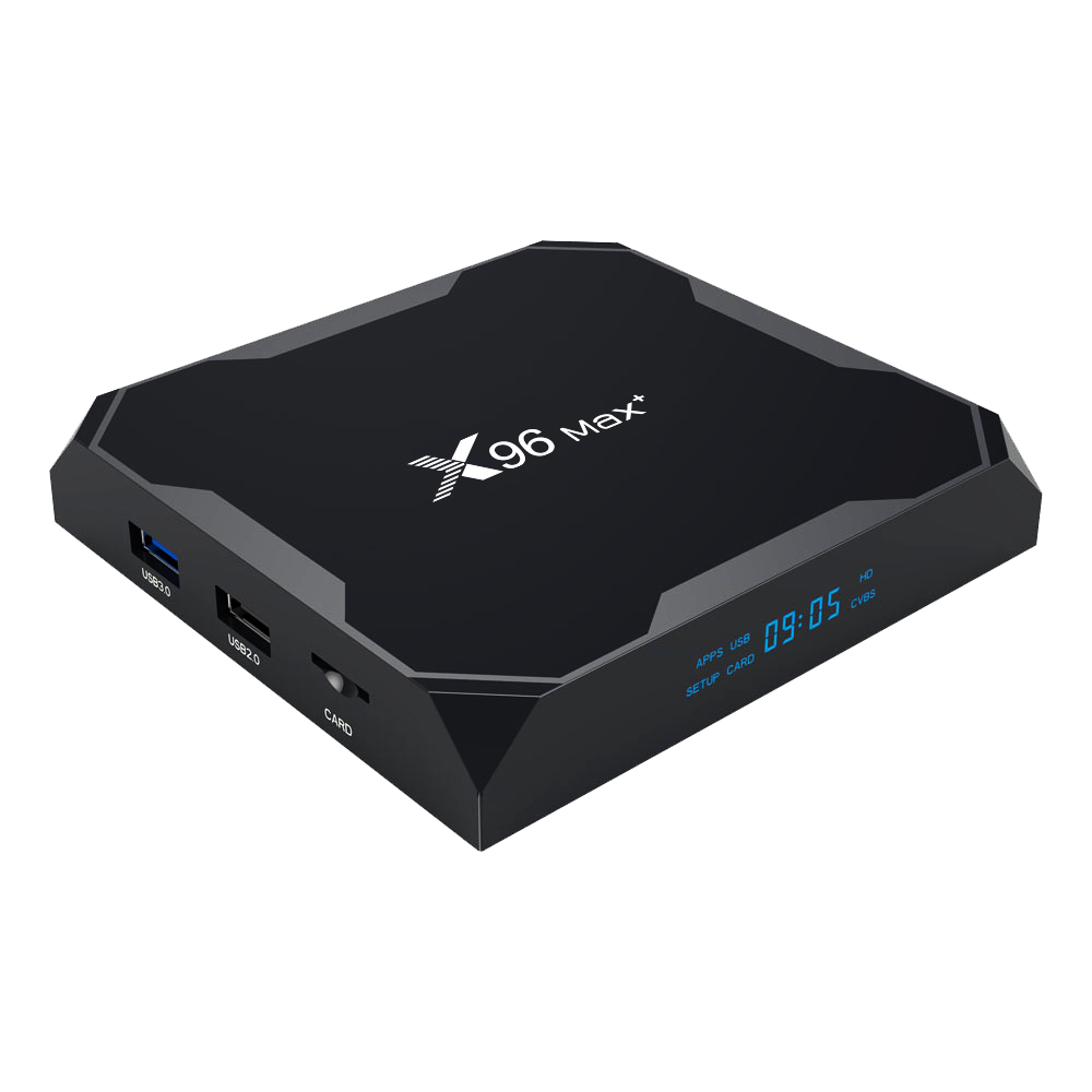Eny Android 9 Dual Wifi 4/16/32/64Gb X96Max Plus set top box 2.4GHz/5.8GHz S905X3 4K best android tv box