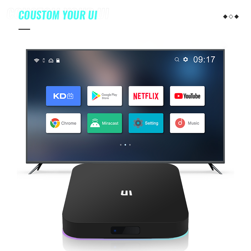 JUNUO New Arrive Android 9.0 11 TV Box 4GB 64GB Amlogic S905W2 2.4G/5G Wifi BT 5.0 4K HD Set Top Box Android TV box