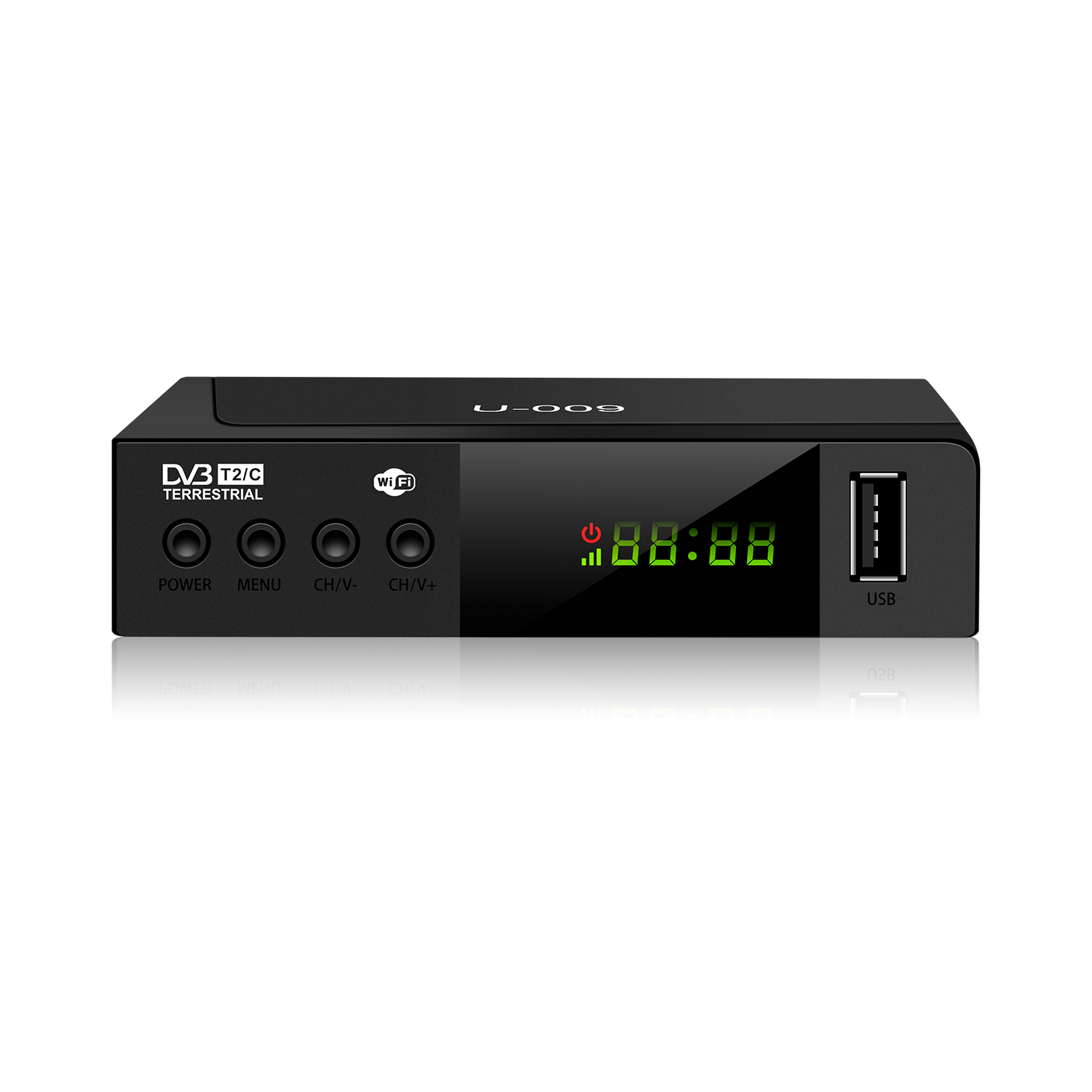 Spain Free to Air HD 1080P H.264 EPG PVR WIFI mini tv stick decoder DVB T2 tv receiver Set-top Box DVB T2 Receiver
