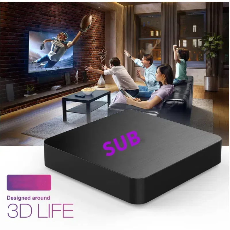 SUB Android Box Quad Core Amlogic S905 4K FHD for Android Smart TV Amlogic S905 2.4G 5G 4K Media Player BT5.0 Set Top Box