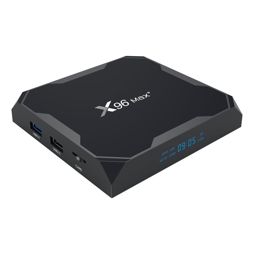 TD-X96MAX+ Android 9.0 8K BT4.0 X96 MAX+ S905X3 free test Hot Sell Smart Set Top Box STB X96max+ iptv box