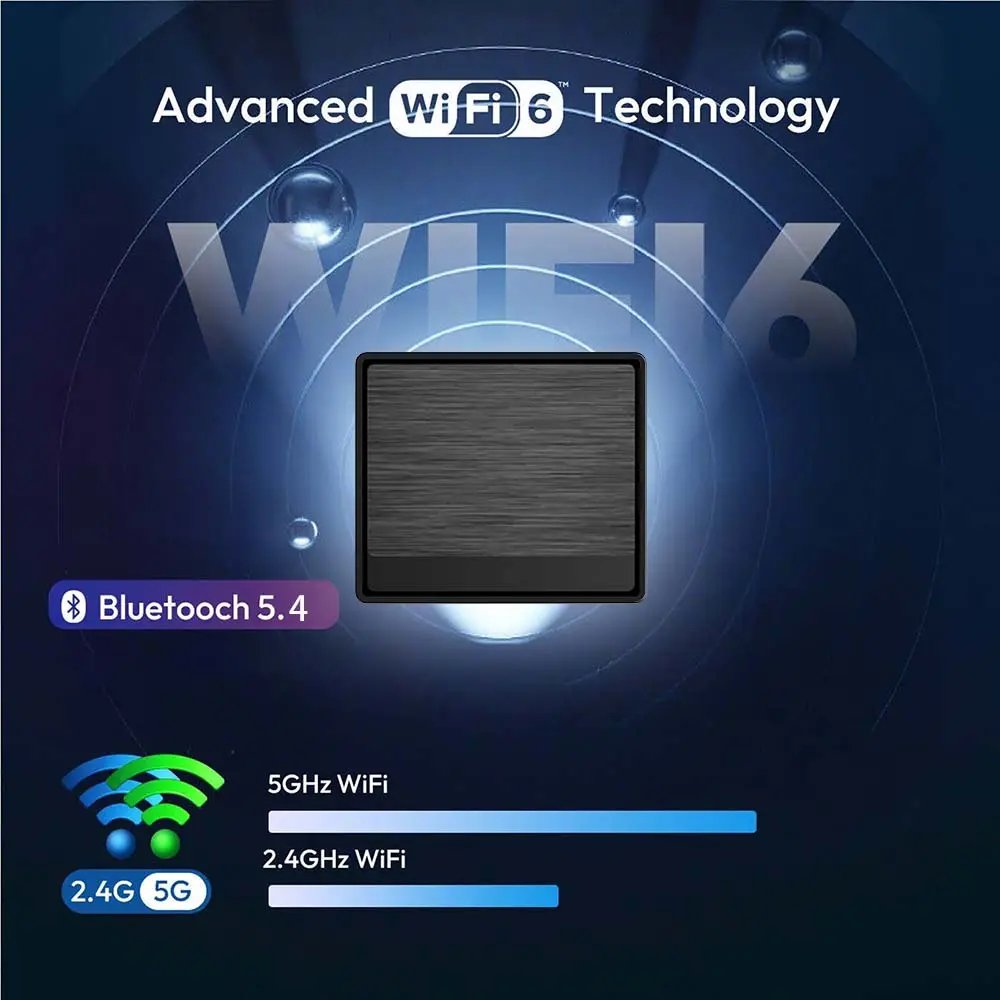 New Lemon min se Android 12 TV BOX 2G16G Allwinner H618 2.4/5G Dual Wifi6 BT5.4 Voice 4K Media Player Set Top Box