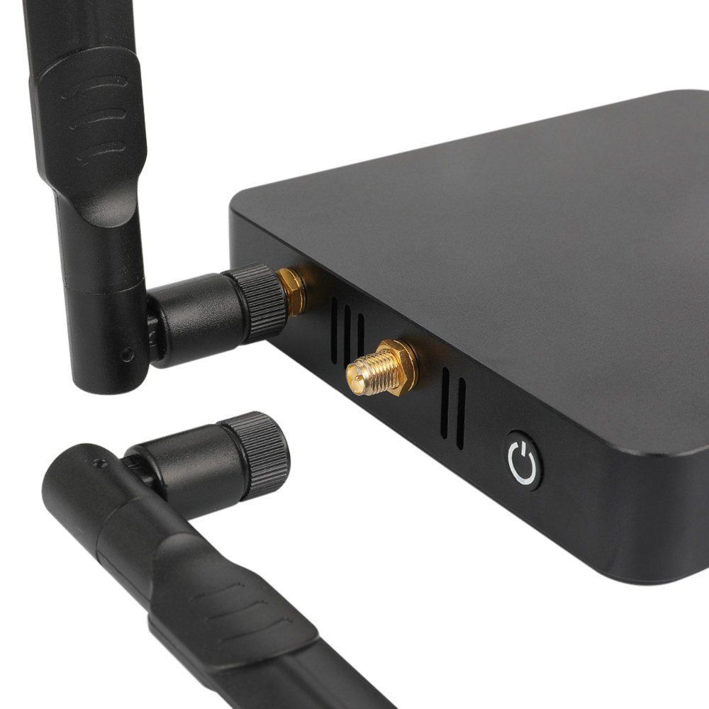 New Ugoos AM6B Plus Wifi 6 Smart Android 9.0 TV BOX Support Dolby 4k Amlogic S922XJ DDR4 4GB 32GB Set-top Box