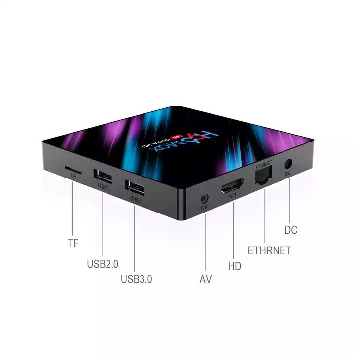 H96 Max 4GB+64GBRam 16GB 32GB 64GB ROM RK3318 Digital TV Receiver Android 9.0 Iptv Set Top Box