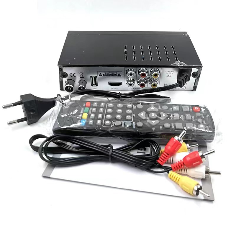 Hot selling Indonesia India Bangladesh Africa FTA TV decoder set top box HD digital receiver dvb t2 TV box set top box