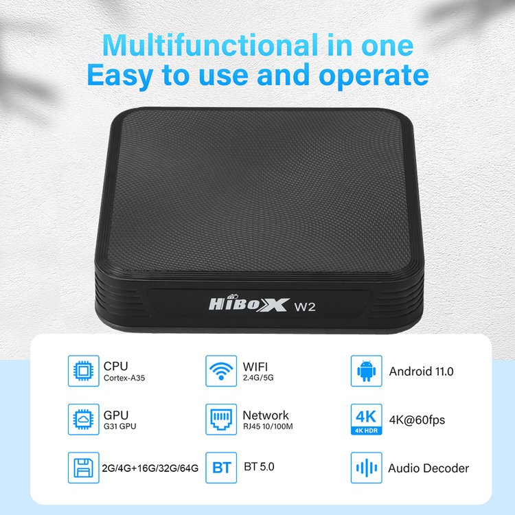 H96 Max Android Tv Box 1000M Ethernet 8K Decoder 4K Hd Yotube Media Player Google Play HDR 4G 8G Tv Set-Top Box Android 11
