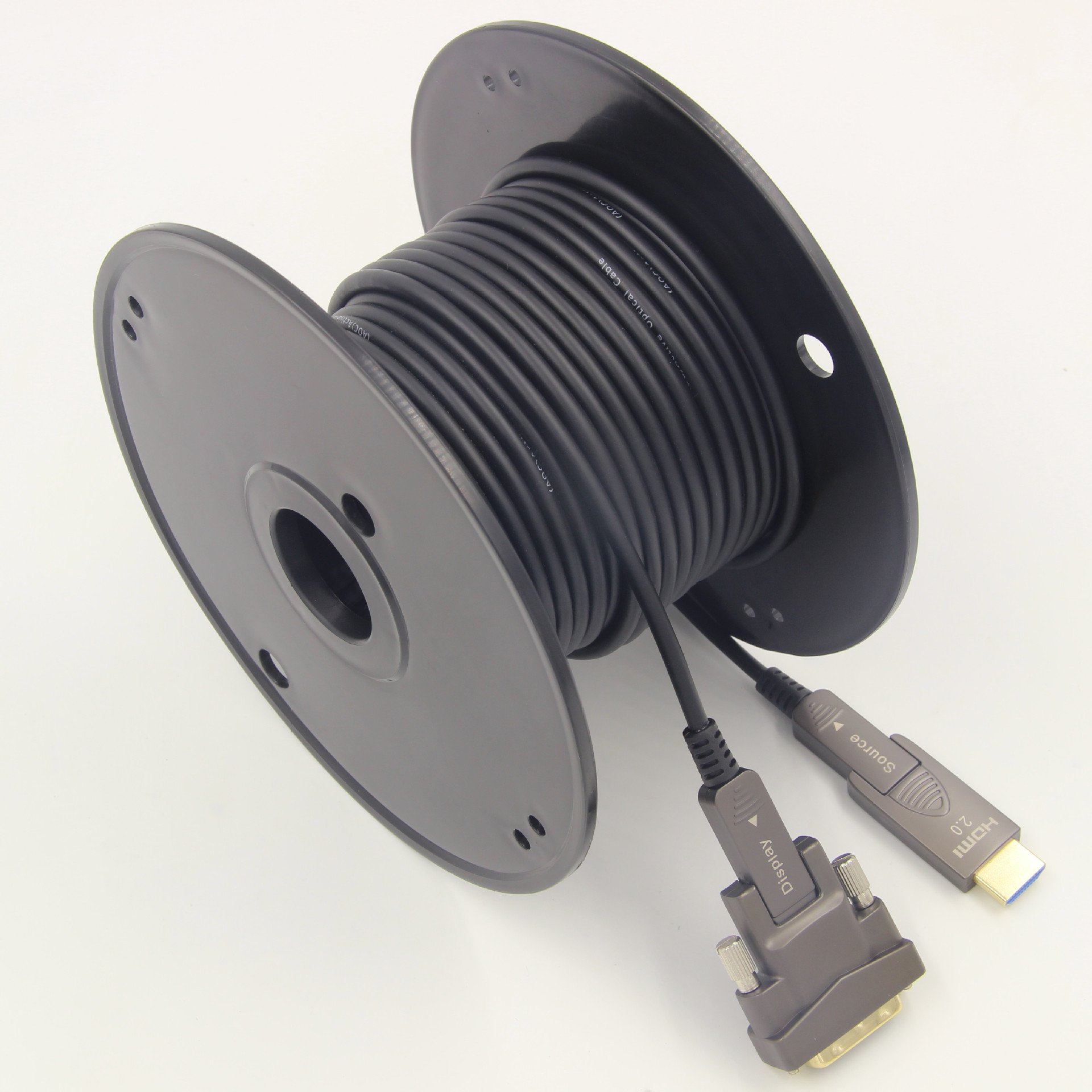 Supplier fiber optic hdmi cable 2.0 tv aoc display port to hdmi cable 3M 5M 15M 50M 100Meters high speed kable for PC PS camera