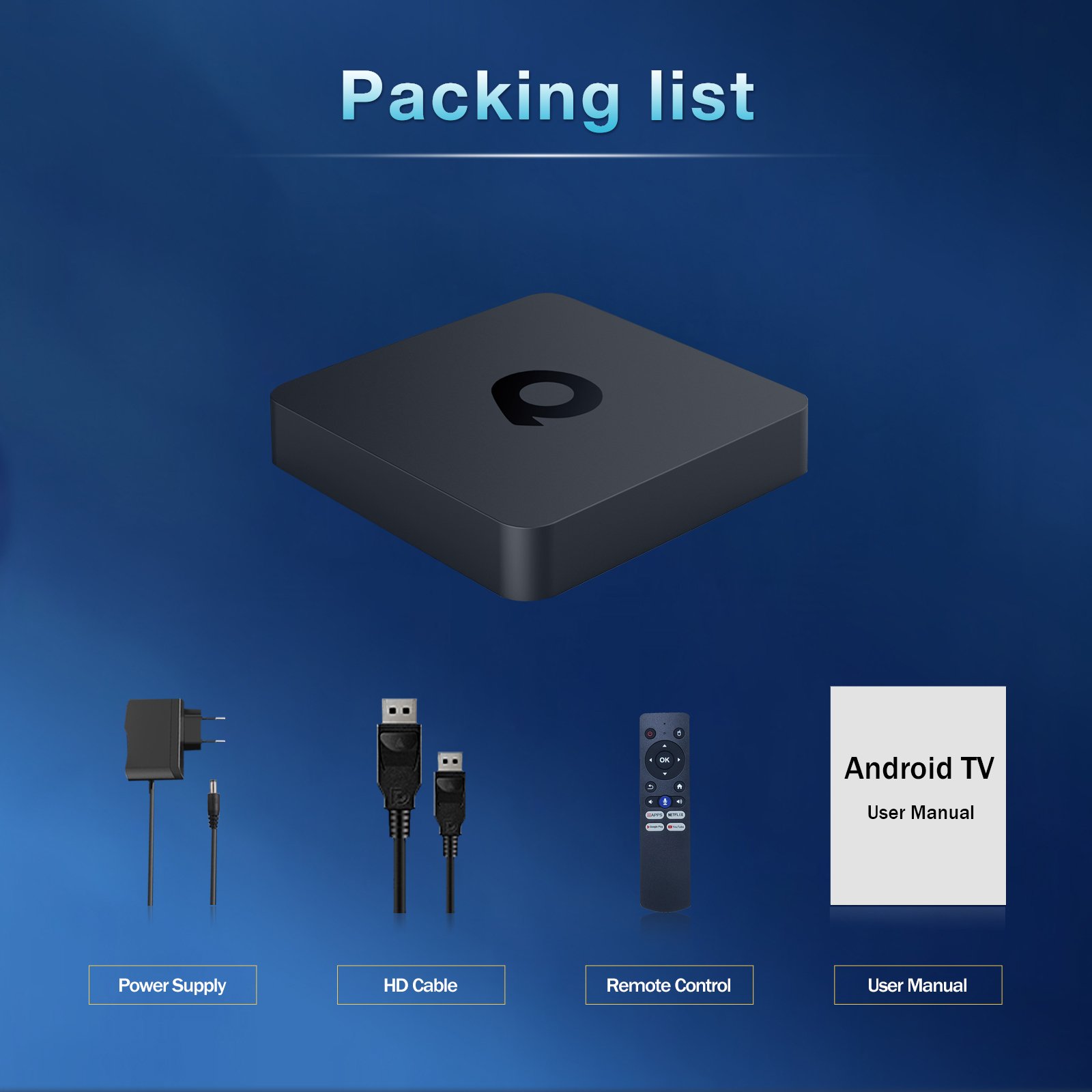Factory cheapest Q1 H313 2G 8G ATV TV Box Android 10 OS 2.4G 5G Dual Wifi Voice remote Smart OTT Set top box Q1