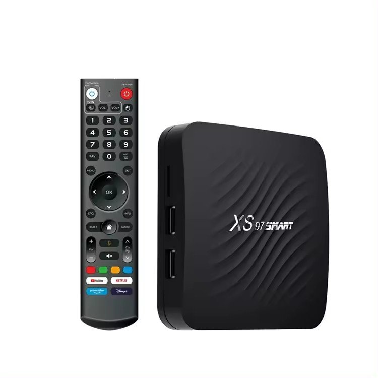 XS97 Smart tv S905Y4 4GB 32GB Android TV Box 2.4/5G Dual WIFI 4K Android 11 ATV Smart set top box IPTV OTA Update Media player